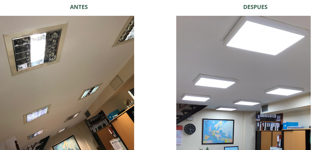 Nuestros trabajos lumínicos