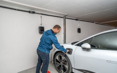 instalación de cargadores para coches eléctricos en garajes comunitarios de Donostia